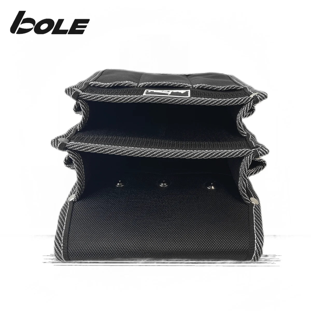 BOLE Square Open Tool Waist Bag Multi-Purpose And Handy Electrician Special Tool Bag