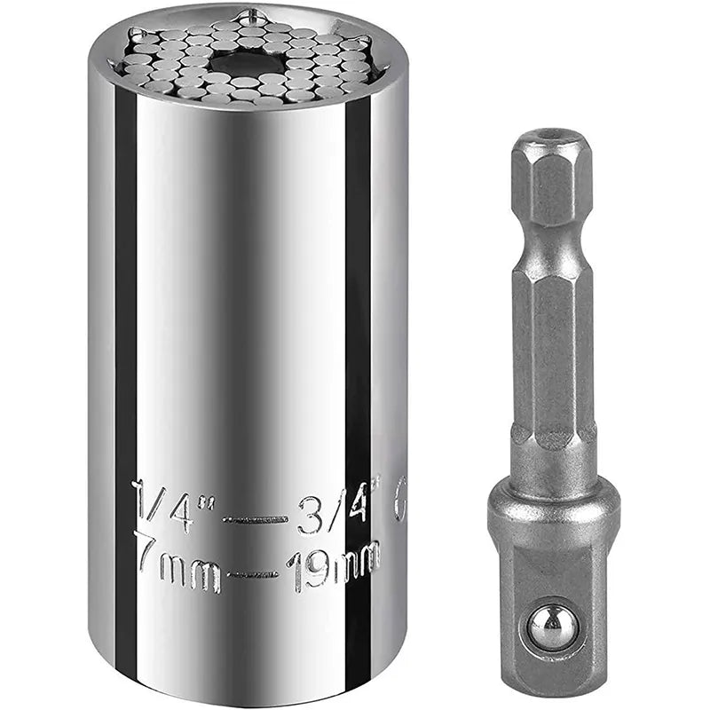 7-19mm Universal Torque Wrench Socket Head Multi-functional Socket Sleeve