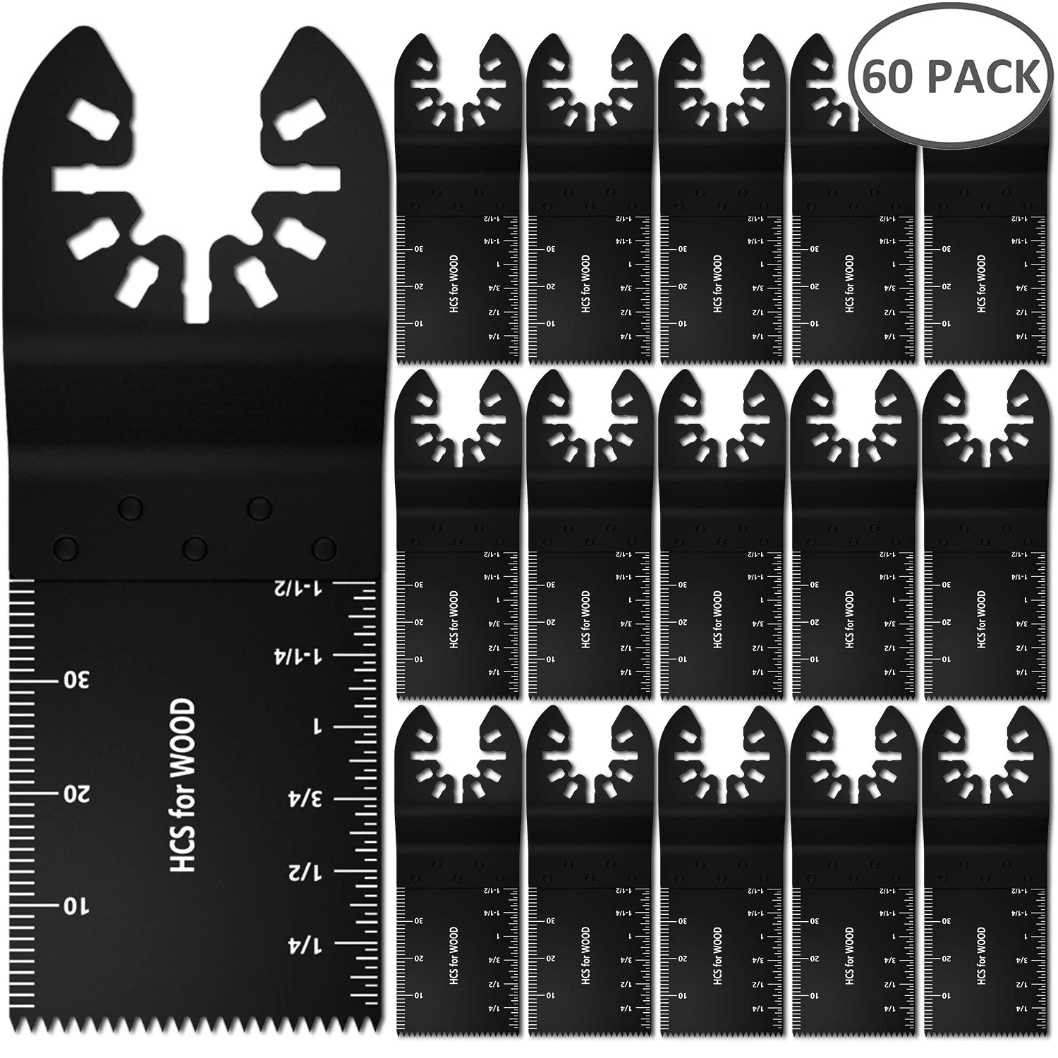 60/50/20/10/5Pcs Multi-Function Oscillating Saw Blade Set